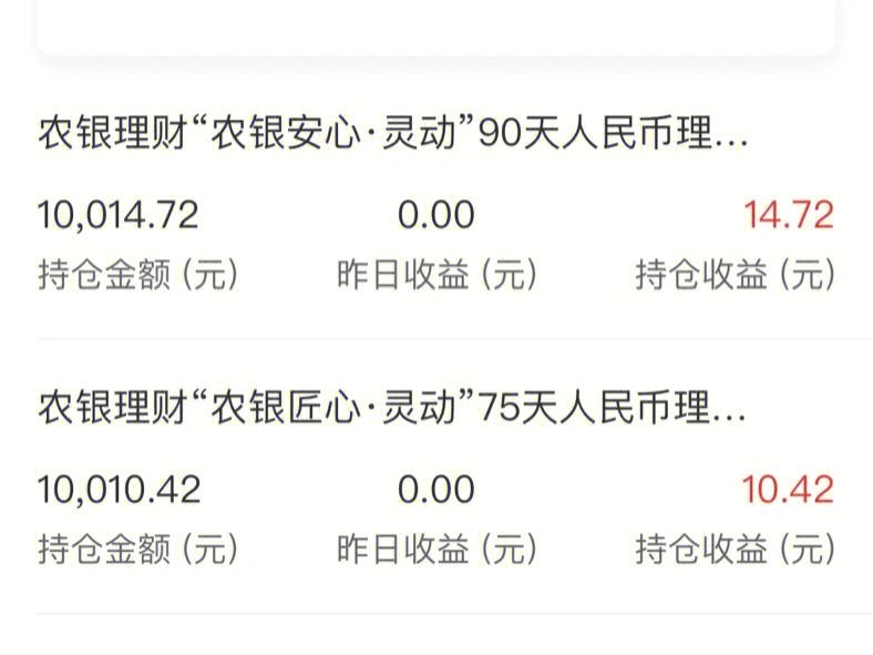 农业银行的理财产品(农业银行的理财产品有风险吗)