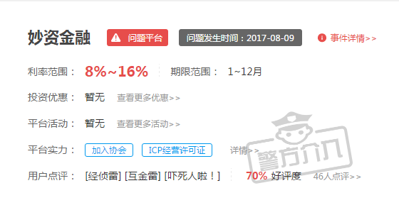 妙资理财(妙资理财最新查处情况)